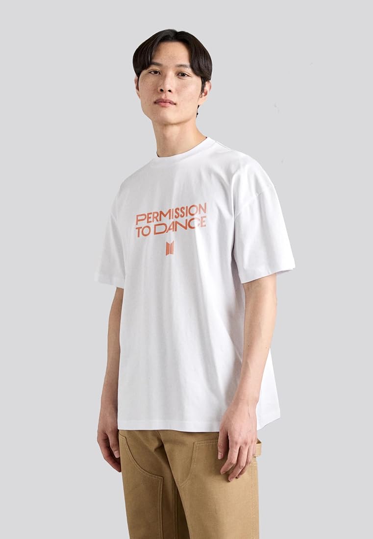 PERMISSION TO DANCE Tシャツ ホワイト 新品 Buy The Korhean Store BTS Permission to Dance Unisex Printed